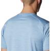 Columbia Mens Alpine Chill Zero Short Sleeve Crew(Jet Stream Heather)