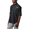 Columbia Mens Bahama Ii Long Sleeve Shirt(Black)