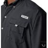 Columbia Mens Bahama Ii Long Sleeve Shirt(Black)