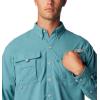 Columbia Mens Bahama Ii Long Sleeve Shirt(Canyon Blue)