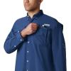 Columbia Mens Bahama Ii Long Sleeve Shirt(Carbon)