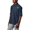 Columbia Mens Bahama Ii Long Sleeve Shirt(Collegiate Navy)