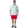 Columbia Mens Bahama Ii Long Sleeve Shirt(Icy Morn)