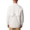 Columbia Mens Bahama Ii Long Sleeve Shirt(White)
