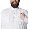Columbia Mens Bahama Ii Long Sleeve Shirt(White)