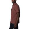Columbia Men’s Canyon Gate Utility Short Sleeve(Light Raisin)