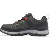 Columbia Men’s Granite Trail Waterproof Shoe(Shark/Mountain Red)