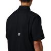 Columbia Mens Low Drag Offshore Short Sleeve Shirt(Black)