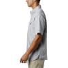 Columbia Mens Low Drag Offshore Short Sleeve Shirt(Cool Grey)