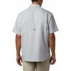 Columbia Mens Low Drag Offshore Short Sleeve Shirt(Cool Grey)
