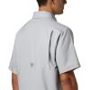 Columbia Mens Low Drag Offshore Short Sleeve Shirt(Cool Grey)