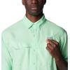 Columbia Mens Low Drag Offshore Short Sleeve Shirt(Ocean Mint)