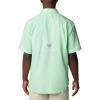 Columbia Mens Low Drag Offshore Short Sleeve Shirt(Ocean Mint)