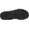 Columbia Men’s Newton Ridge Plus II Waterproof Hiking Boots(Black  Mountain Red)