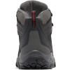 Columbia Men’s Newton Ridge Plus II Waterproof Hiking Boots(Black  Mountain Red)
