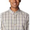 Columbia Men’s Rapid Rivers II Short Sleeve Shirt(Ancient Fossil Multi Gingham)