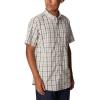 Columbia Men’s Rapid Rivers II Short Sleeve Shirt(Ancient Fossil Multi Gingham)