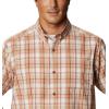 Columbia Men’s Rapid Rivers II Short Sleeve Shirt(Ancient Fossil Multi Plaid)