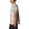 Columbia Men’s Rapid Rivers II Short Sleeve Shirt(Ancient Fossil Plaid)