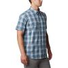 Columbia Men’s Rapid Rivers II Short Sleeve Shirt(Bluestone Multi Plaid)