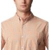 Columbia Men’s Rapid Rivers II Short Sleeve Shirt(Canyon Sun Gingham)