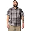 Columbia Men’s Rapid Rivers II Short Sleeve Shirt(City Grey Multi Plaid)