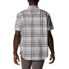 Columbia Men’s Rapid Rivers II Short Sleeve Shirt(Columbia Grey Multi Madras)