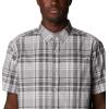 Columbia Men’s Rapid Rivers II Short Sleeve Shirt(Columbia Grey Multi Madras)