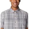 Columbia Men’s Rapid Rivers II Short Sleeve Shirt(Columbia Grey Plaid)