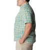 Columbia Men’s Rapid Rivers II Short Sleeve Shirt(Deep Marine Everyday Gingham)