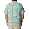 Columbia Men’s Rapid Rivers II Short Sleeve Shirt(Deep Marine Everyday Gingham)