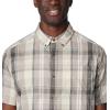 Columbia Men’s Rapid Rivers II Short Sleeve Shirt(Flint Grey Multi Plaid)