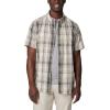 Columbia Men’s Rapid Rivers II Short Sleeve Shirt(Flint Grey Multi Plaid)