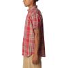 Columbia Men’s Rapid Rivers II Short Sleeve Shirt(Mountain Red Multi)