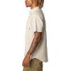 Columbia Men’s Rapid Rivers II Short Sleeve Shirt(Raw Honey Everyday Gingham)