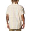 Columbia Men’s Rapid Rivers II Short Sleeve Shirt(Raw Honey Everyday Gingham)