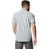 Columbia Men’s Rapid Rivers II Short Sleeve Shirt(Ripple Blue Multi Gingham)