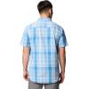Columbia Men’s Rapid Rivers II Short Sleeve Shirt(Ripple Blue Multi Plaid)
