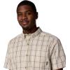Columbia Men’s Rapid Rivers II Short Sleeve Shirt(Safari Multi Gingham)