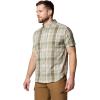 Columbia Men’s Rapid Rivers II Short Sleeve Shirt(Safari Multi Plaid)