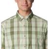 Columbia Men’s Rapid Rivers II Short Sleeve Shirt(Sage Leaf Multi Plaid)
