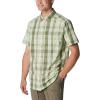 Columbia Men’s Rapid Rivers II Short Sleeve Shirt(Sage Leaf Multi Plaid)