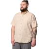 Columbia Men’s Rapid Rivers II Short Sleeve Shirt(Sand Dune Multi Gingham)