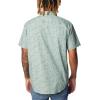 Columbia Men’s Rapid Rivers II Short Sleeve Shirt(Stone Blue/Makin Tracks Print)