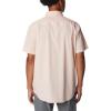 Columbia Men’s Rapid Rivers II Short Sleeve Shirt(Summer Peach Stripe)