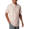 Columbia Men’s Rapid Rivers II Short Sleeve Shirt(Summer Peach Stripe)