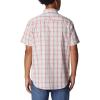 Columbia Men’s Rapid Rivers II Short Sleeve Shirt(Sunset Red Multi Gingham)