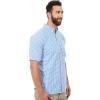 Columbia Men’s Rapid Rivers II Short Sleeve Shirt(Super Blue Small Plaid)