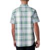 Columbia Men’s Rapid Rivers II Short Sleeve Shirt(True Green Large Plaid)