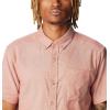 Columbia Men’s Rapid Rivers II Short Sleeve Shirt(Warp Red Oxford)